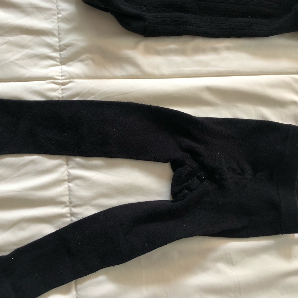 Girl’s Fall Dress and Tights Bundle - Picture 6 of 7